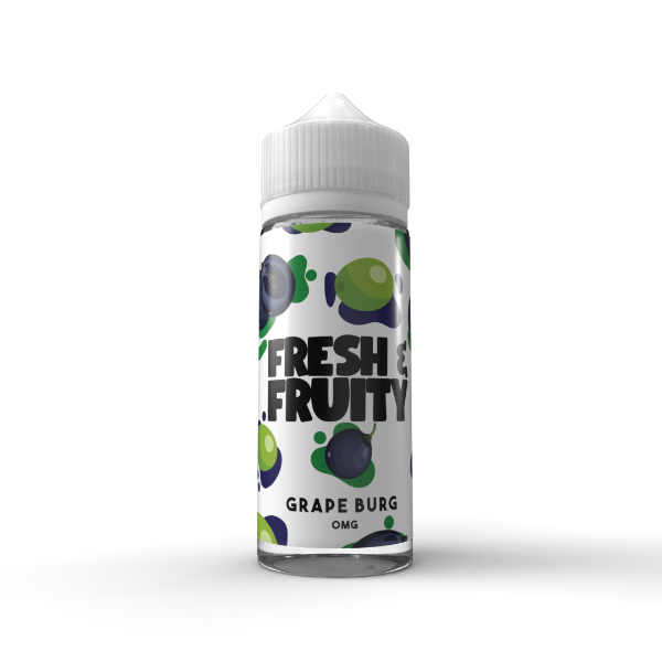 Fresh & Fruity - Grape Burg 100ml 0mg