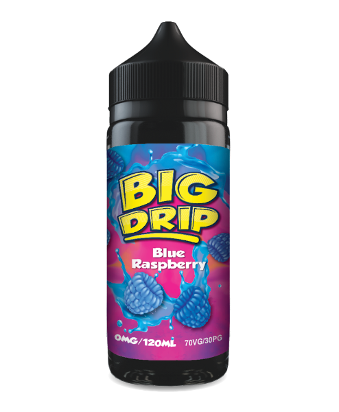 Blue Raspberry Big Drip 120ml Bottle