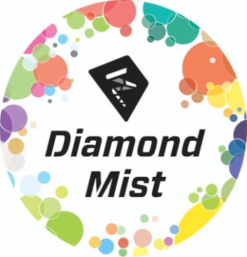 Diamond mist Stickers